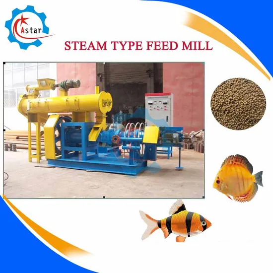 Export to Ghana Nigeria Floating Fish Feed Pellet Mill Machine