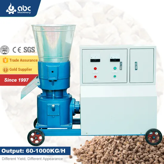 2023 Top Seller Electric Chicken Cow Animal Pig Feed Making Machine for Pelletizing Manufacturing Poultry, Broiler, Cattle