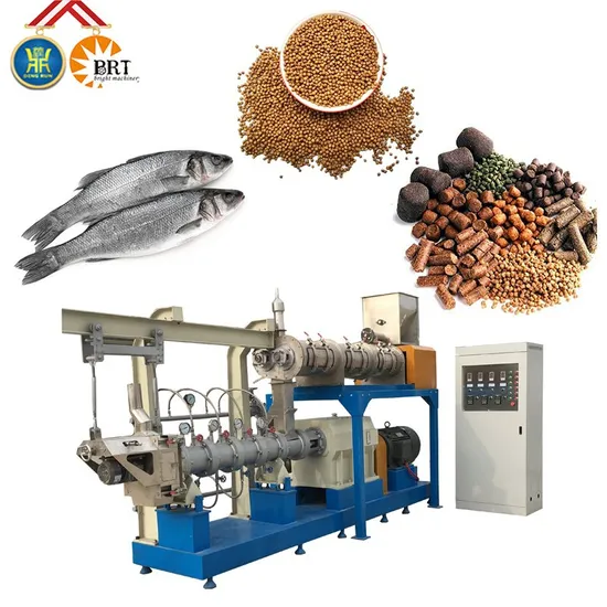 Floating Fish Feed Pellet Making Extruder Machinery Sinking Shrimp Feed Production Plant Processing Line