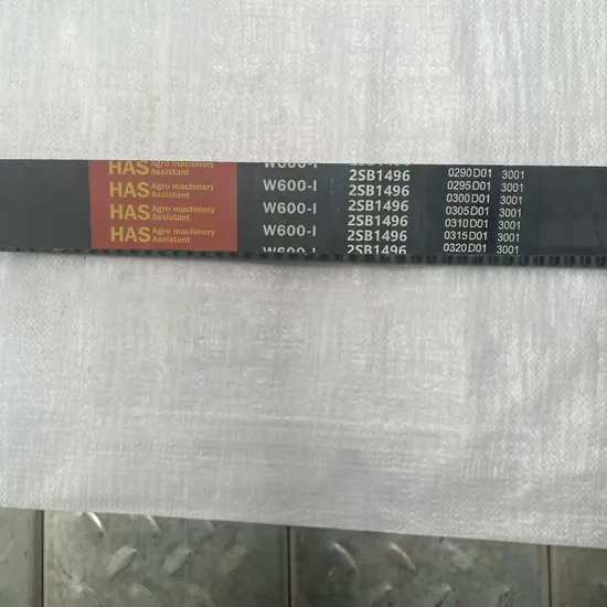 World Ruilong 2sb1496 9j-5-1605 4sb1490 Transmission V Belt Agricultural Harvester Parts