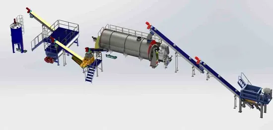 Automatic Compact Rendering Plant for 1 and 2 Ton Per Batch