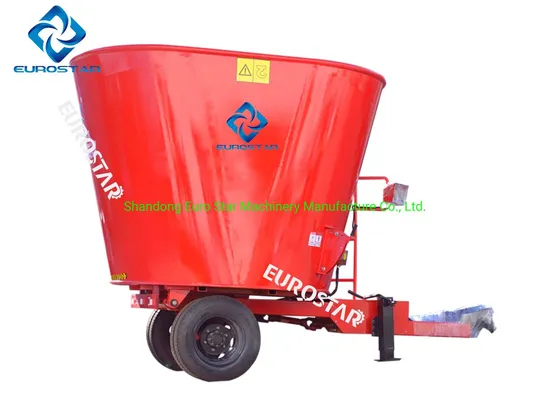 7m3 Feeding Mixing Machine Camel Animal Cow Cattle Feed Mixer for Dairy Farm Equipment Grinder Tractor Traction Pto Driven Farming Horizontal Vertical Fixed