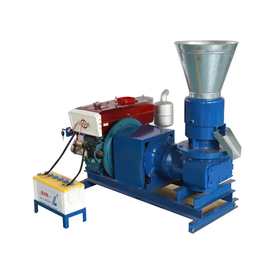 Flat Die Feed Pellet Mill Wood Pellet Making Machine