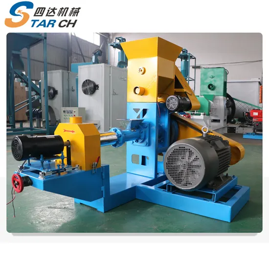 China Factory Floating Fish Feed Extruder Machine in Nigeria Pet Bird Piglets Food Mill Extruder Machine
