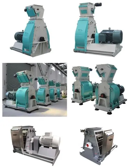 Super Goods Automatic Cattle Feed Hammer Mill Grinder Price