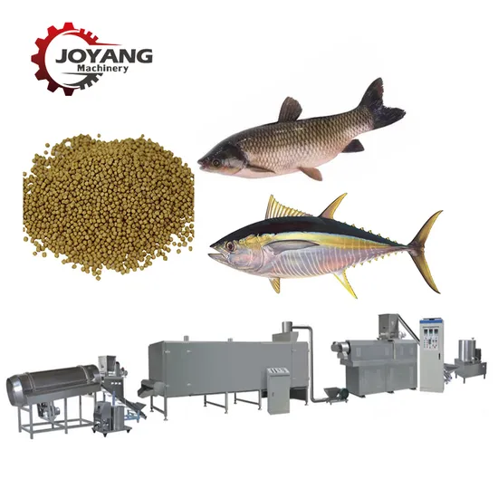 Floating Fish Food Extruder Sinking Shrimp Feed Pellet Fish Meal Machine Line