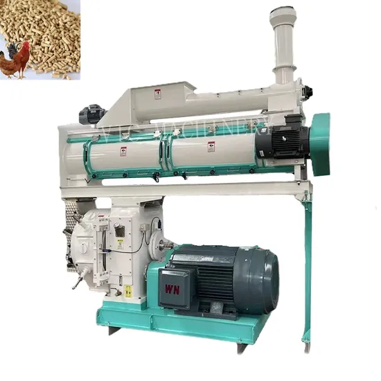 High-Efficiency Industrial Automatic Ring Die Animal Poultry Pet Chicken Pig Horse Cow Sheep Cattle Feed Pellet Mill Press for livestock feed processing plant
