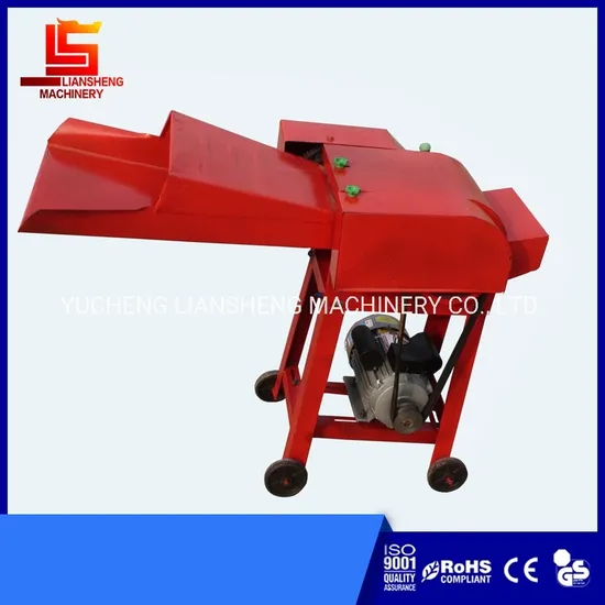 Agricultural Feed Processing Straw Silage Hay Chaff Cutter with 110V 220V 2.2kw Motor