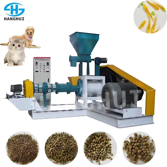 Feed Milling Machine Automatic Fish Feed Line for Animal Poultry Chicken Feed Pellet Production Line