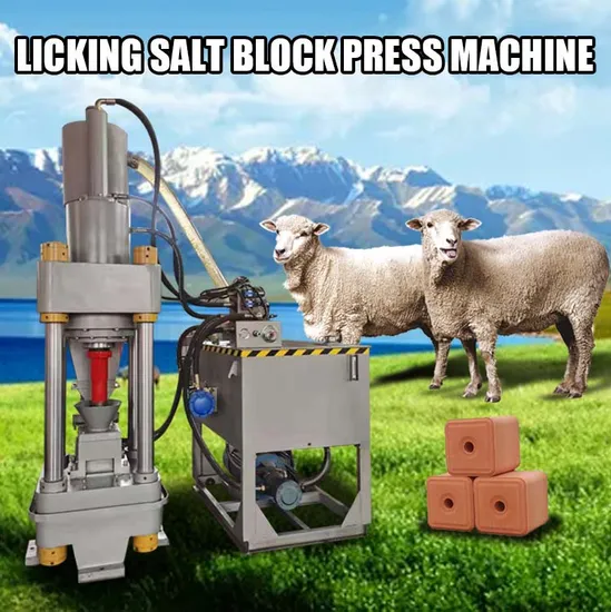Salt Lick Block Making Machine Salt Mineral Lick Block Making Machine