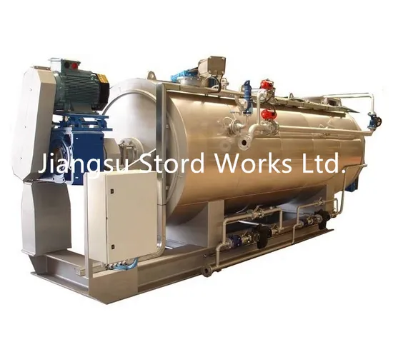 Industrial Steam Heating Animal Bone and Meat Continuous Batch Cooker