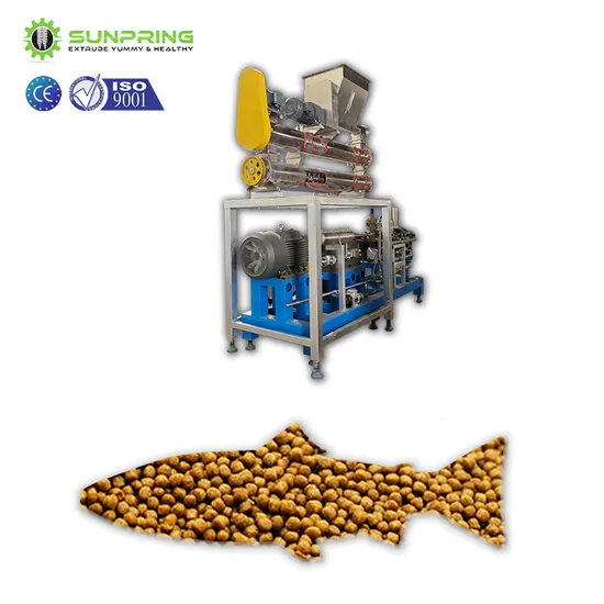 Free Samples Fish Food Fish Feed Making Machine + Floating Fish Feed Making Machine Fish Feed Manufacturing Machinery