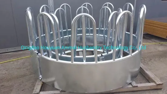 Hot-Dipped Galvanization Hay Feeder Cattle Feed Trough for Cattle Sheep Horse