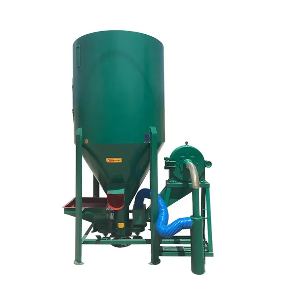 500kg 1000kg Combined Chicken Feed Crusher and Mixer