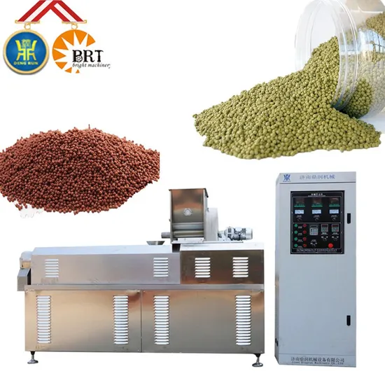 Floating Fish Feed Pellet Processing Machine Aquatic Fish Food Production Line Feed Extruder