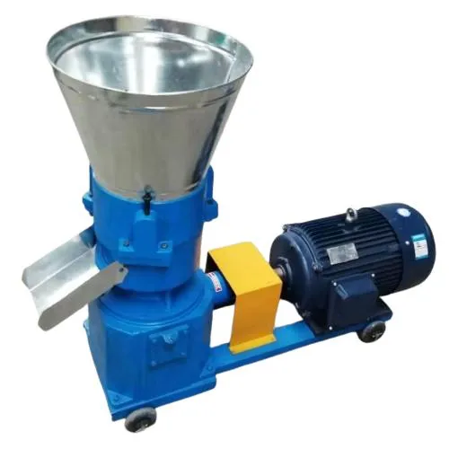 Chicken Sheep Cattle Animal Poultry Farm Production Pelletizer Making Processing Diesel Engine