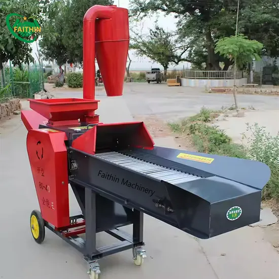 Agricultural High Efficiency Dry and Wet Corn Straw Crusher Cattle and Sheep Feed Grass Crushing and Cutting Machine