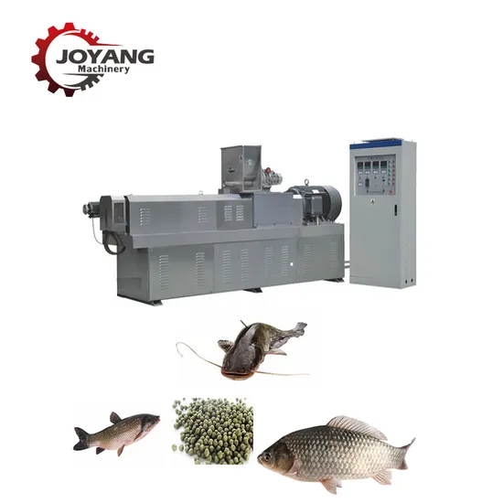 Feed Pellet Extrusion Machine Aquatic Pet Animals Food Bulking Equipment Production Machine Line