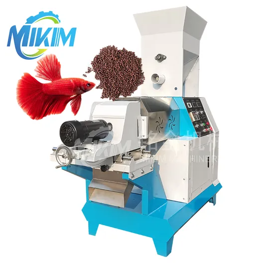 Floating Sinking Feed Extruder Processing Machines Shrimp Pet Dog Animal Food Pellet Making Machine Fish Feed Machine