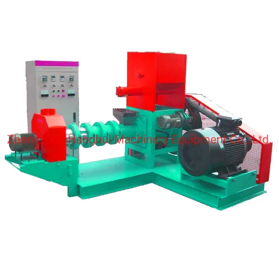 Single Screw Soybean Extruder Animal Feed Machine High Quality Low Price