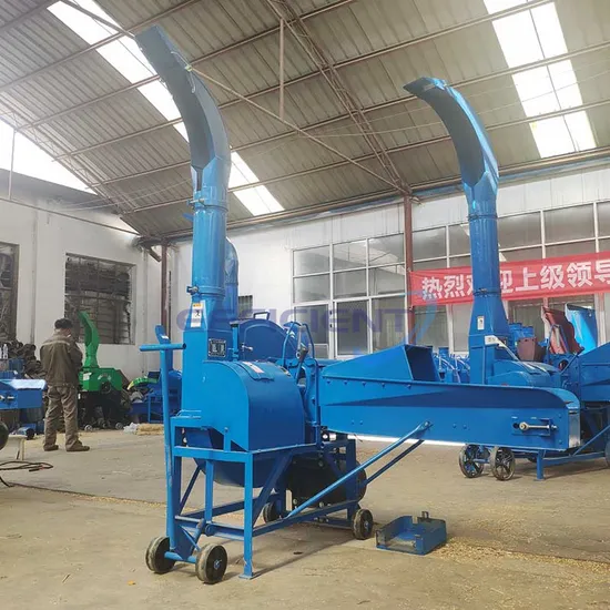 Diesel Farm Animal Feed Grass Chopper for Cattle Cow Chaff Cutter Machine