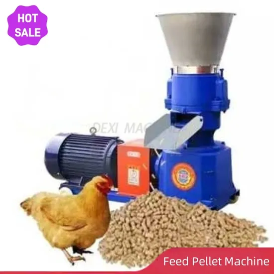 Feed Pellet Machine and Animal Feed Pellet Production Line for Making Poultry Feed Pellets