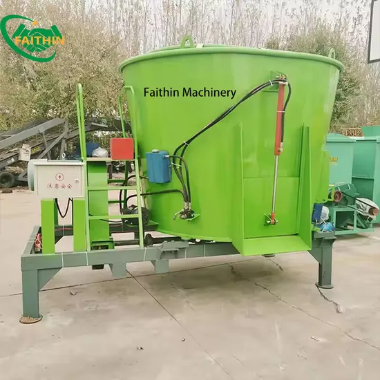 Factory Agriculture Machinery Tmr Horizontal Feed Mixer Cattle Sheep Forage Machine Livestock Feed Mixer Blender Feed Mixer Machine
