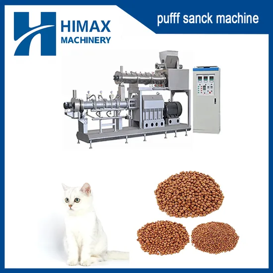High Capacity Fully Automatic Pet Dog Cat Food Machine