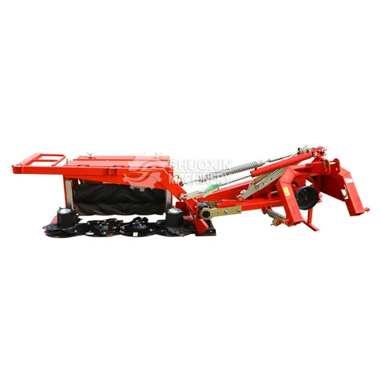 China Manufacturer CE Approved 4/5/6discs 3 Point Hitch 50-100HP Hydraulic Adjust Available Hay Mower Roller Crusher Rotary Mower Rotary Mower