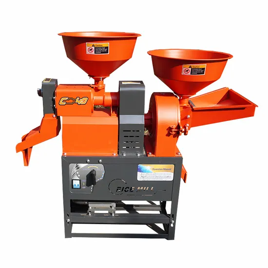 High Quality 6n40A Combine Grind Mini Rice Mill Corn Sheller Machinery
