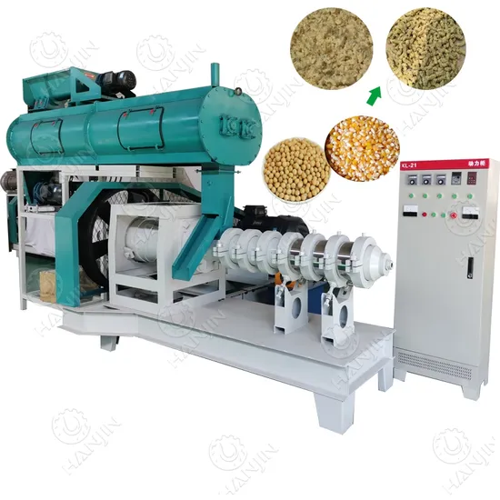 2ton/H Wet Type Cottonseed Rice Bran Corn Full Fat Raw Soya Extruder Machine