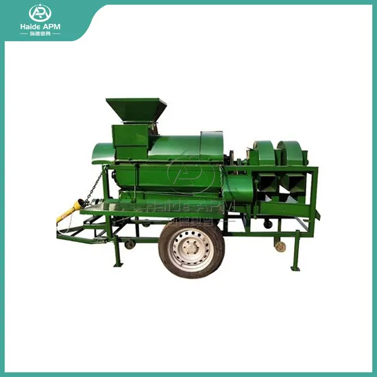 Haide Apm Maize Sheller China Manufacturers Convenient Operation High-Quality Wheat /Rice /Bean Threshe