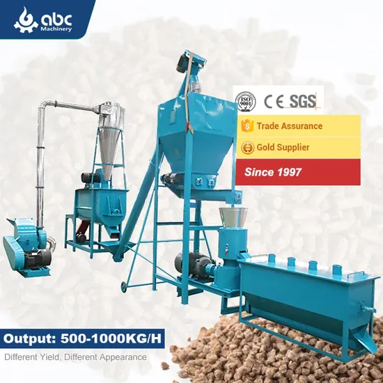 100% Trustworthy Small Cattle Chicken Animal Poultry Feed Pellet Making Machine for Manufacturing Feed Fodder, Alfalfa Grass