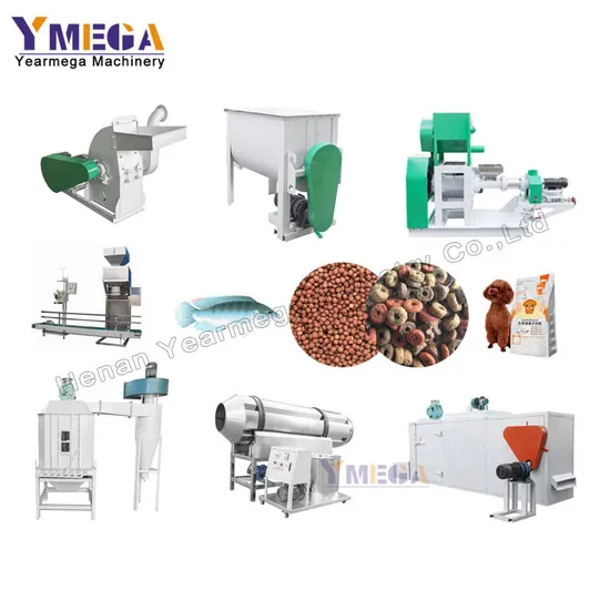 Automatic Dog Food Cat Food Fish Feed Pet Food Making Equipment