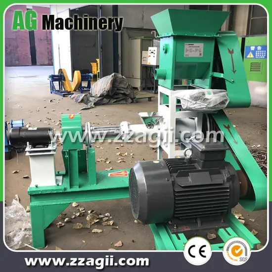 Pet Fish Food Pellet Making Equipment Floating Fish Feed Mill