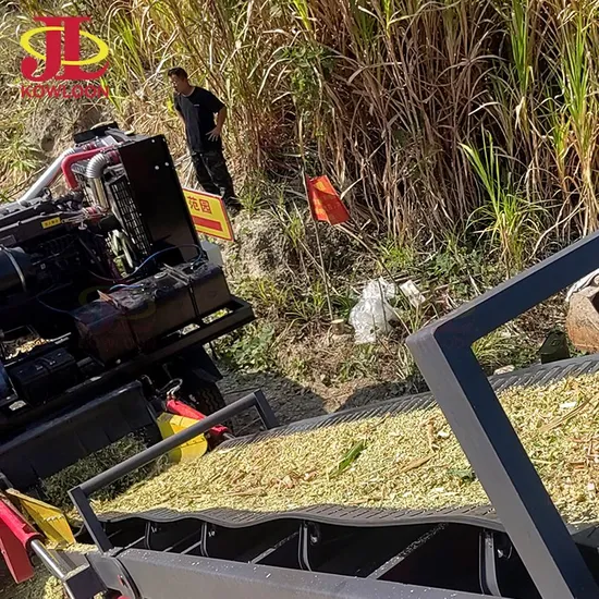 Powerful Silage Production Plant Corn Chopper Machine Silage Cutter Corn Stalk Grinder