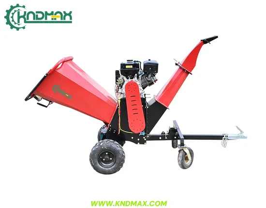 2025 Kndmax Gc156 150mm Max Chipping Diameter Universal Wheel Tire Wood Chipper
