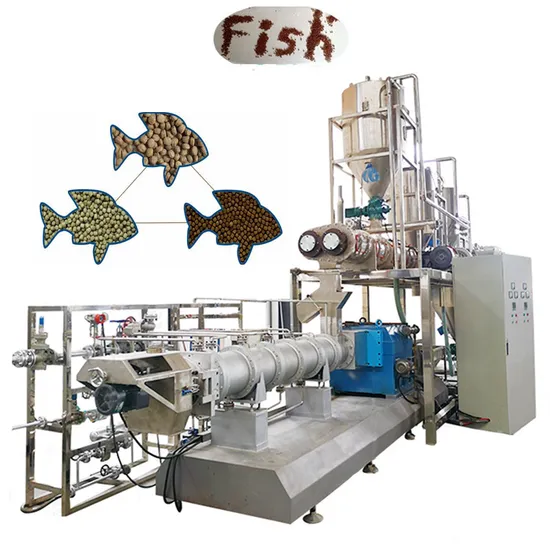 2ton/H Aquatic Extruder Feed Processing Line Agricultural Fish Shrimp Feed Machine
