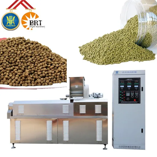 Industrial New Condition Fully Automatic Fish Feed Processing Line Fish Food Production Line