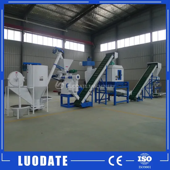 Stable Performance Animal Feed Processing Machine / Animal Feed Production Line for Sale