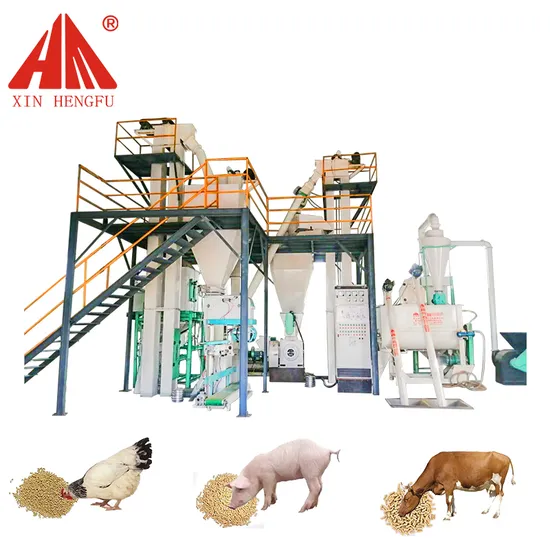High Output Animal Chicken Livestock Cattle Sheep Feed Making Plant / Poultry