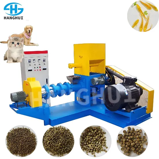 Hot Sale Processing Line Plant Floating Fish Feed Pellet Machine