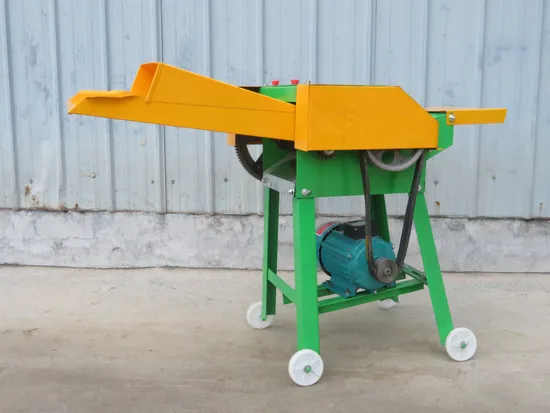 Chaff Cutters Crusher for Animal Auto Feed Straw Silage Machine 220V 3kw