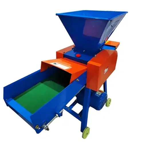 Mini Straw Feed Grass Chaff Chopper Cutter for Animals