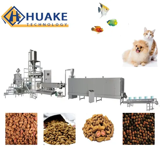 Best Price of Dry Dog or Cat and Pet Food Pellet Twin Screw Extruder Machine in Food Processing Machine