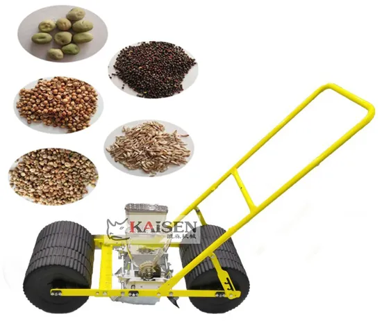 Farm Garden Tool 2 Rows Hand Push Vegetable Planter Manual Onion Seeder