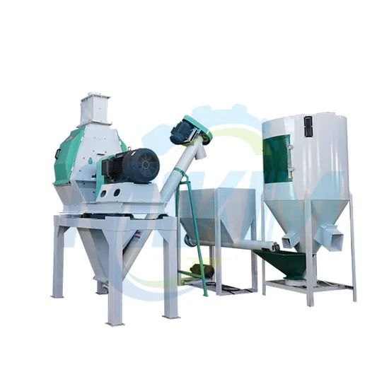 2024 New Factory Poultry Chicken Ring Die Pellet Food Maker Feed Pellet Making Machine Line