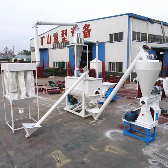1000kg/H Farm Use Small Feed Pellet Mill Animal Cattle Feed Production Line