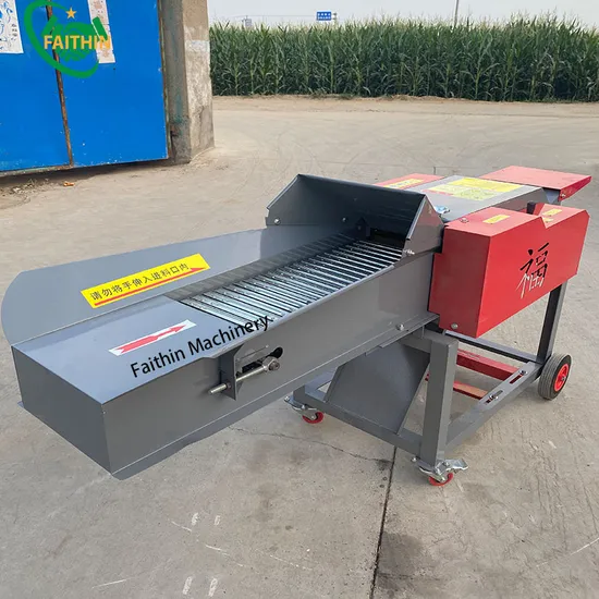 Agricultural Machinery Stock Hay Chaff Cutter Machine Grass Cutter Automatic Chaff Cutting Machine