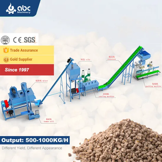 Best Affordable Small Poultry Animal Broiler Pig Cattle Feed Pellet Making Machine for Manufacturing Feed Fodder, Alfalfa Grass